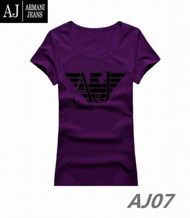Armani short round collar T woman S-XL-072